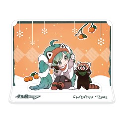 Hatsune Miku: Miku and Red Panda (Winter Time) Acrylic Figure Stand