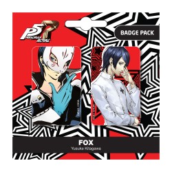 Persona 5 Royal Fox / Yusuke Kitagawa Badge Pack.