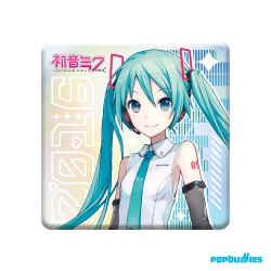 Hatsune Miku V4x Limited Edition Rainbow Holographic Badge - 8cm
