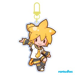 Hatsune Miku: Kagamine Len Kawaii Key Chain