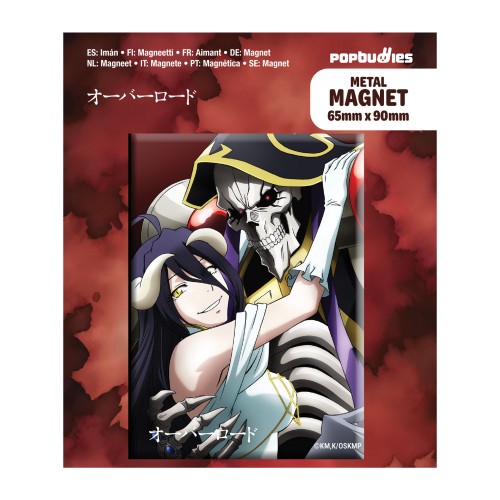 OVERLORD Albedo & Ainz Magnet