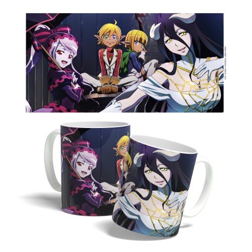Overlord Albedo, Aura, Mare & Shalltear Mug