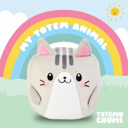 Totemu Chums Cat - Shiba Ver: Cute & Kawaii Squishy Plush Fidget Toy