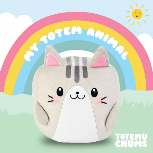Totemu Chums Cat - Shiba Ver: Cute & Kawaii Squishy Plush Fidget Toys Wholesale