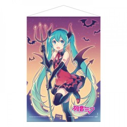 Hatsune Miku: Autumn (Halloween) Fabric Wall Scroll
