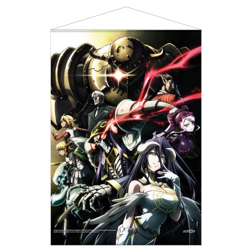 Overlord: Season 4 Key Art Fabric Wall Scroll